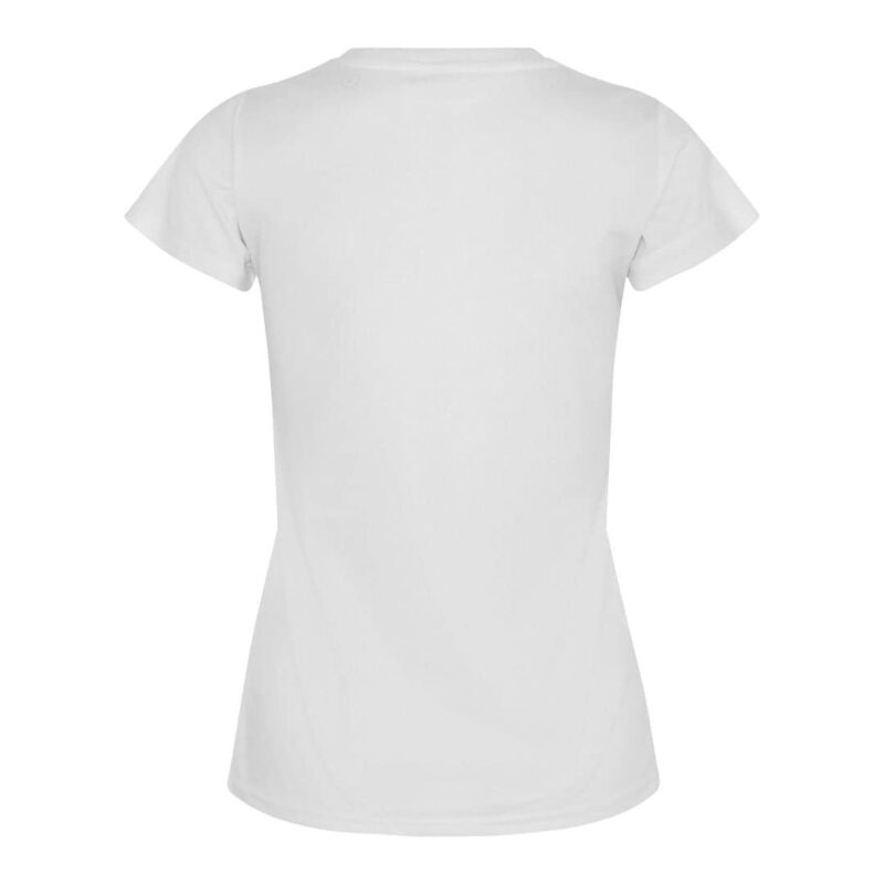 Fitness T-shirt Dame Hvid