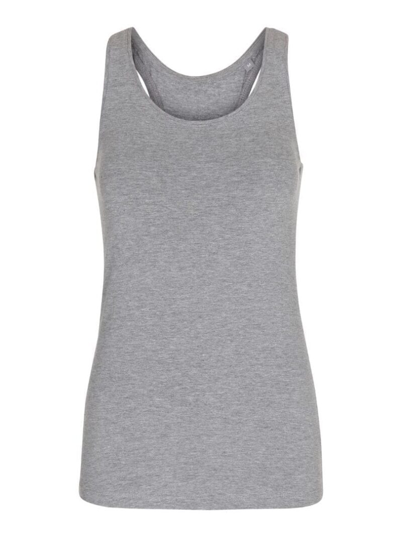 Fitness Tanktop Kvinde Grå