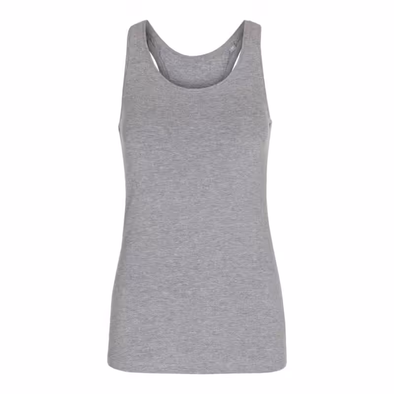 Fitness Tanktop Kvinde Grå Fitness Tanktop Kvinde Grå