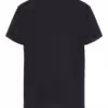 Sort T-shirt, set bagfra.