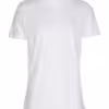 Basic T-shirt Deep Cut Hvid Basic T-shirt Deep Cut Hvid