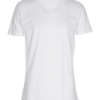 Basic T-shirt Deep Cut Hvid