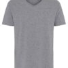 Basic T-shirt V-neck Grå