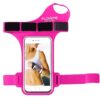 Iphone 7/6/6s - Sportsarmbånd Holder Med Tommelfinger Ring - Rosa