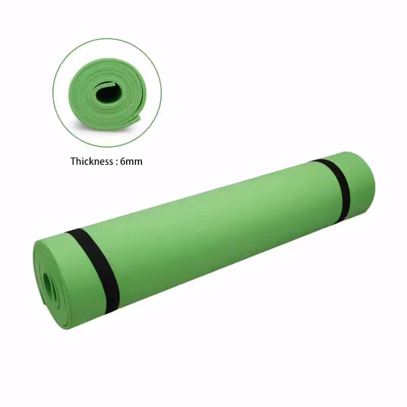 Yogamåtte Grøn 6mm Yogamåtte Grøn 6mm