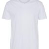 Basic T-shirt V-neck Hvid