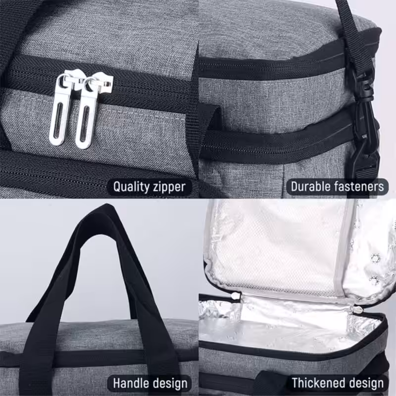 Køletaske 10 Liter - Grå